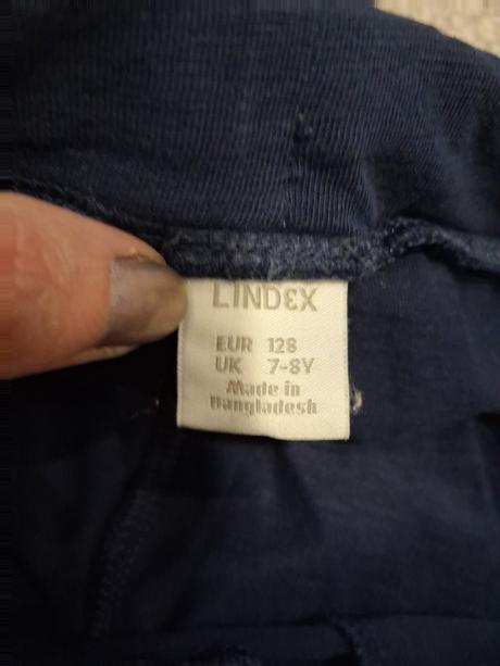 Nohavice z upletu, lindex,128