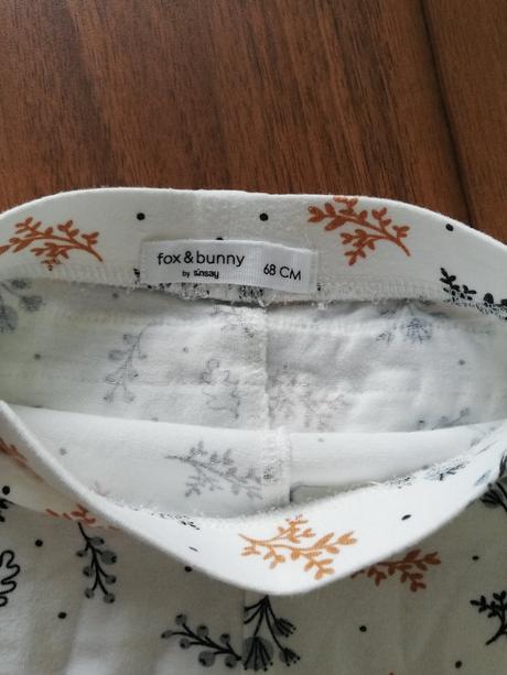 Súprava body, legínky a ponožky, 68