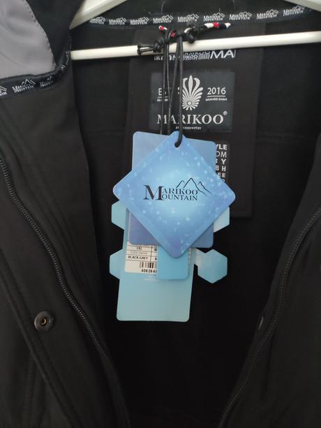Marikoo zimtzicke softshell bunda veľ.3xl, xxxl