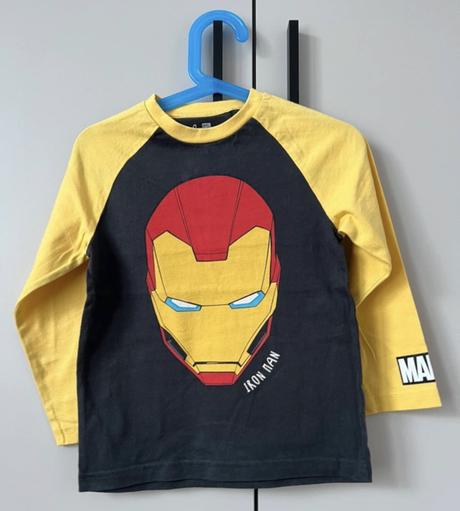 Detské tričko s dlhým rukávom ironman zn.next, next,104