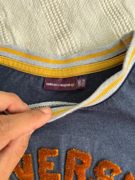 Tričko sergent major 110 s násivkou university, sergent major,110