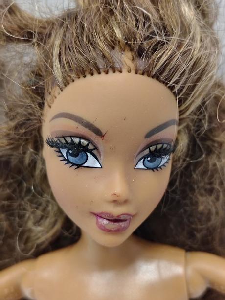 Retro bábika madison reálne riasy my scene mattel, 