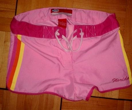 Ružové šortky, kenvelo,128