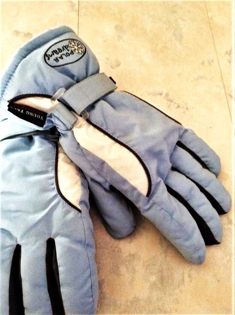 Lyžiarske rukavice  thinsulate č. 7,5, 