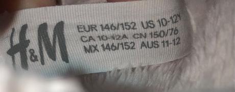 Mikina -teplá, h&m,146