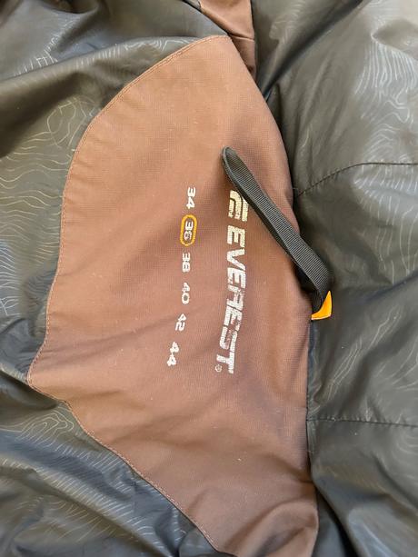 Vetrovka everest hrubá perová, m