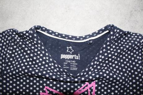 Dievčenské tričko s hviezdičkami, pepperts,134