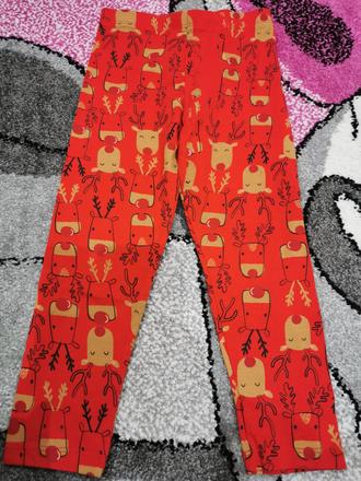 Vianočné legíny 3-4roky, 104