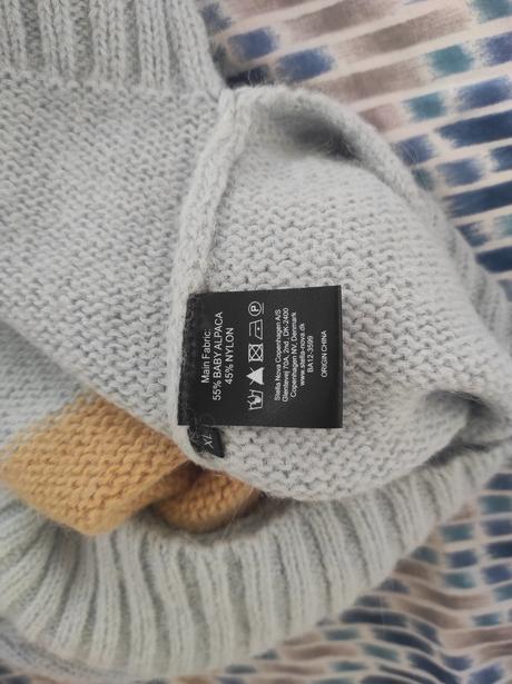 Značkový nový alpaca svetrík, xl