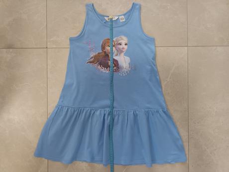 Šatôčky frozen, veľkosť 134 cm, disney,134
