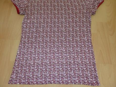 Vinovo-biele tricko, m