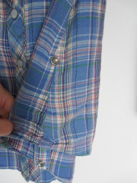 Károvaná košeľa, denim co,38