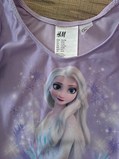 Tanecne saty frozen, h&m,116