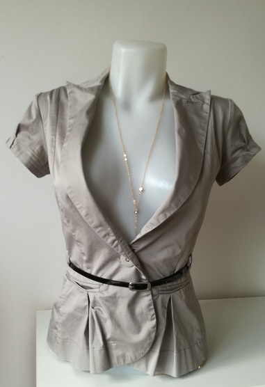 Hnedé sako reserved, reserved,s