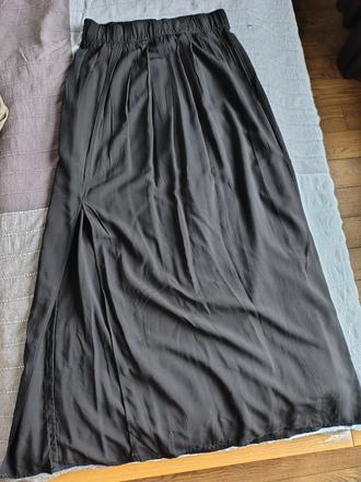 Maxi sukna cierna, vero moda,s