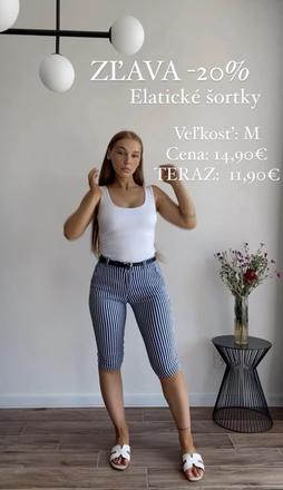 Dámske krátke nohavice, m