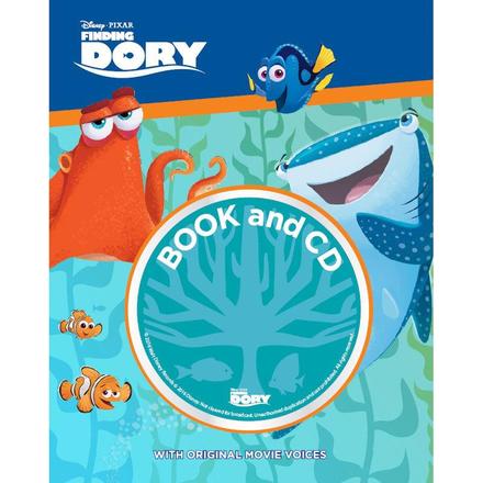 Anglická kniha s cd finding dory,