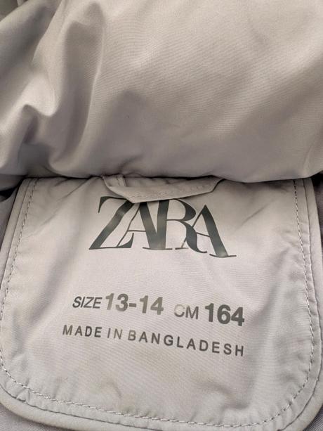 Tepla zimna bunda, zara,164