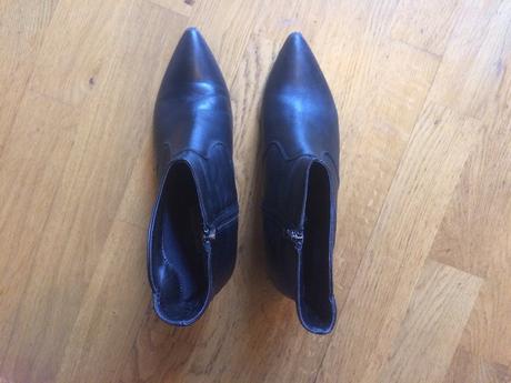 Kožené kotnikove topanky betty barclay, 39