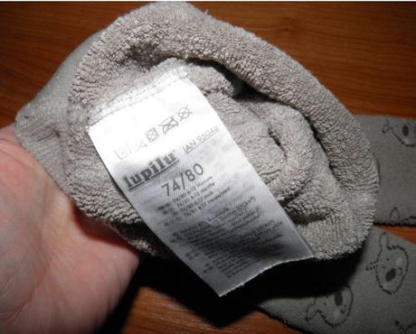 Zateplené (froté) punčošky/pančušky pre chlapčeka, lupilu,18