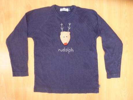 Krásne vianočné tricko s 3d obrazkom, zn. aztec, 116