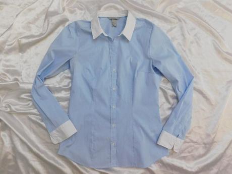 Pekna košelova strečova bluzka, h&m,38