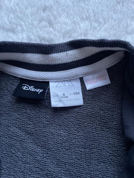 Mikinova bunda mickey mouse zara, zara,104