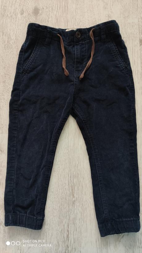 Menčestrové nohavice 104, next,104