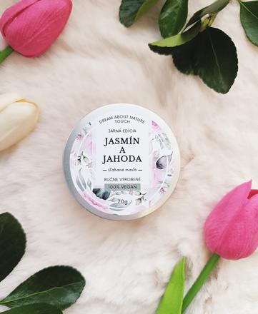 Šľahané maslo - jahoda & jasmín 70g/120g, 