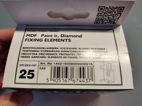 Úchytky na lišty arbiton, paint it, diamond, 