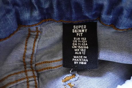 Rifle h&m super skinny fit, h&m,152