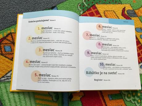 Tehotenský kalendár kniha,