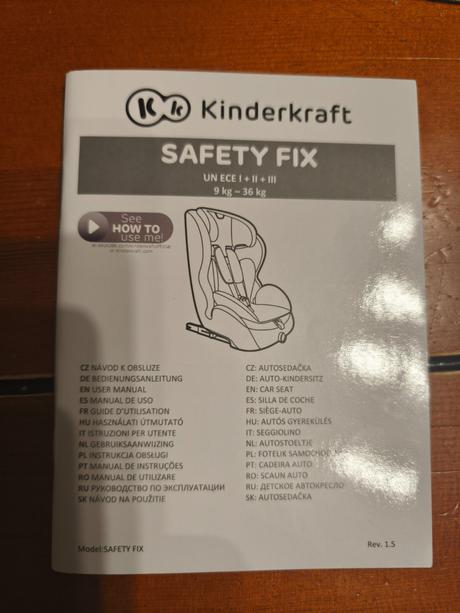 Autosedačka kinderkraft 9 - 36 kg, 