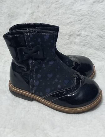 Členkové topánky na zips 18 cm, nelli blu,24