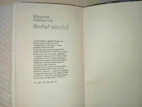 Simonne fabienová - budeš ako iní, 