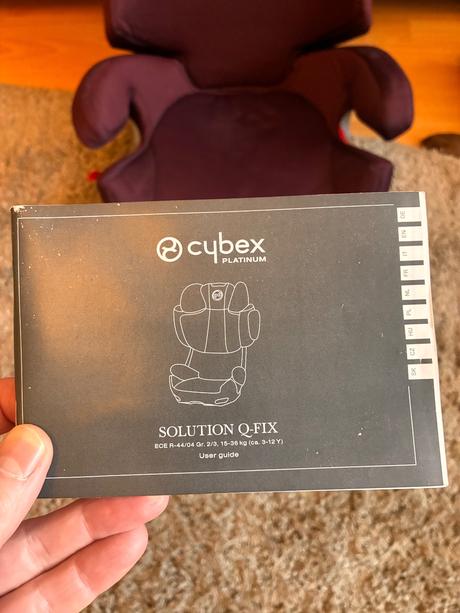 Autosedacka cybex q-fix (isofix, 15-36kg), cybex