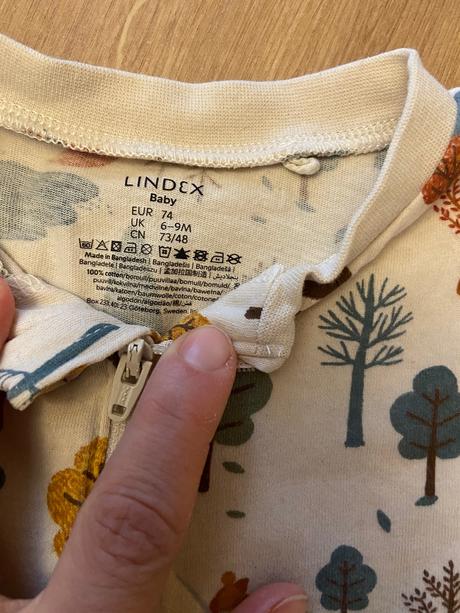 Pyžamká, lindex,74