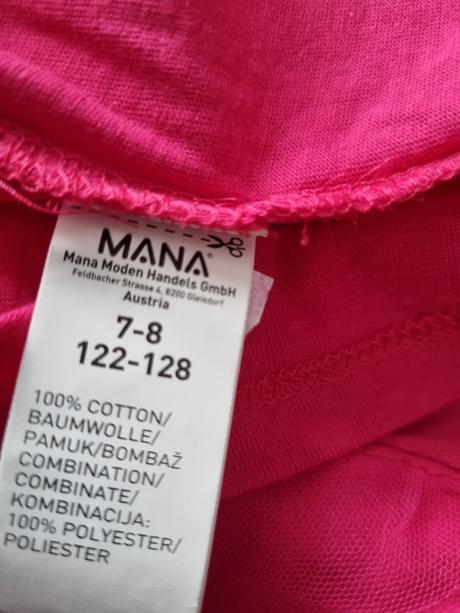 Tričko mana 122/128, 122