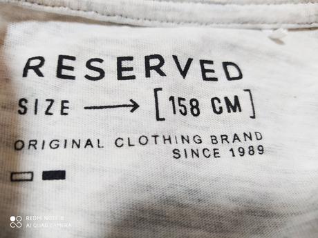 Reserved tričko, reserved,158