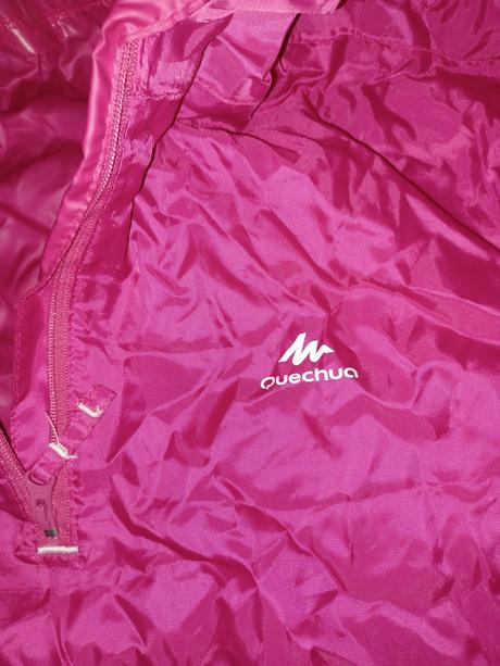 Turistická nepremokavá bundička, quechua,170