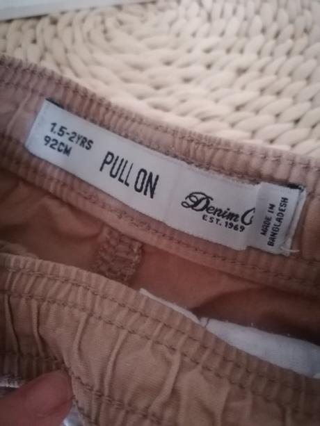 Kratasy hnede denim 92, denim,92