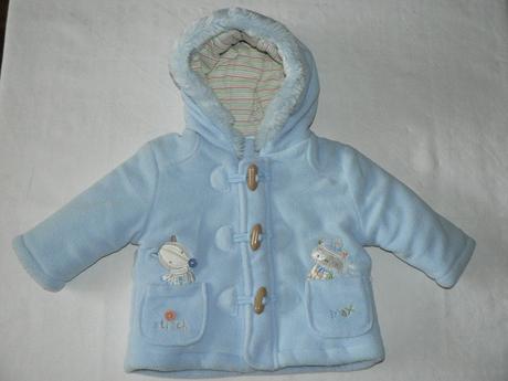 Nepratý teplý kabátik, f&f,68