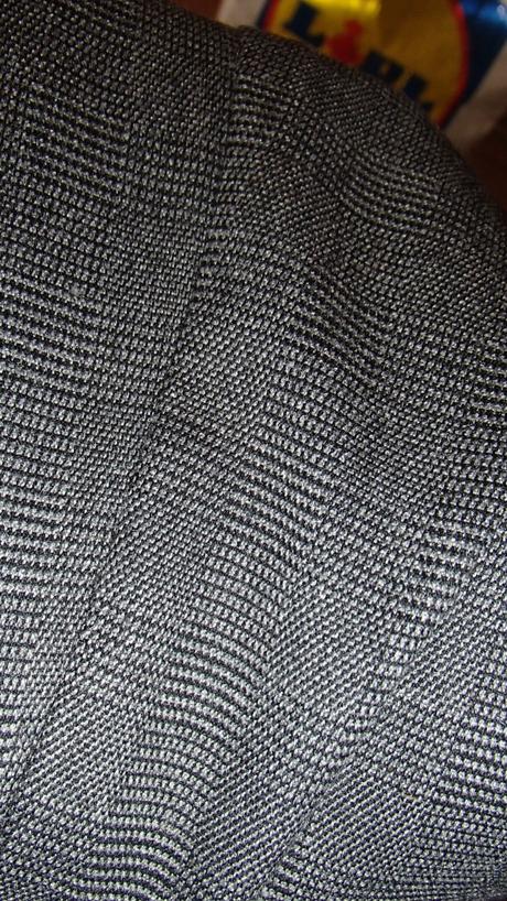 Elegantné akoby vlnené nohavice k saku v.36/38, f&f,36