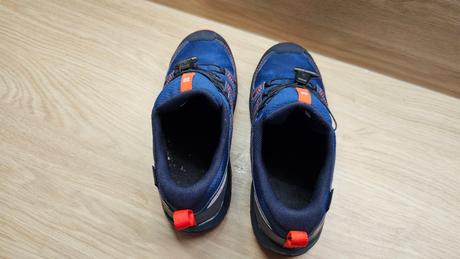 Detská nepremokavá turistická obuv salomon xa pro, salomon,36
