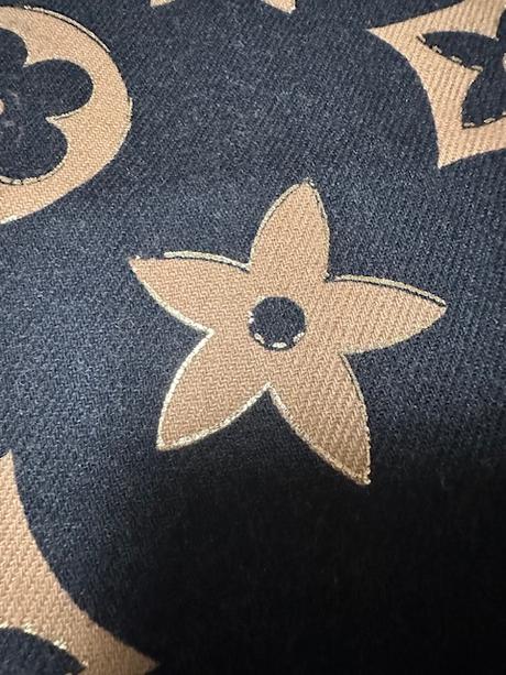 Dvojfarebný vzorovaný šál so strapcami, 