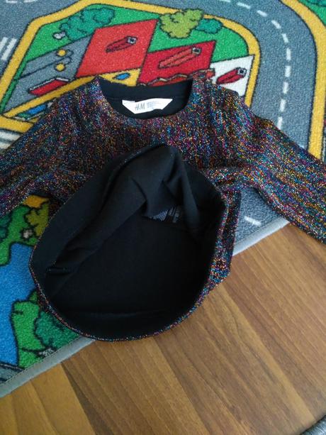 Trblietava mikina, h&m,92