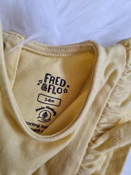 Letné tričká/šaty s volánikmi, f&f,62