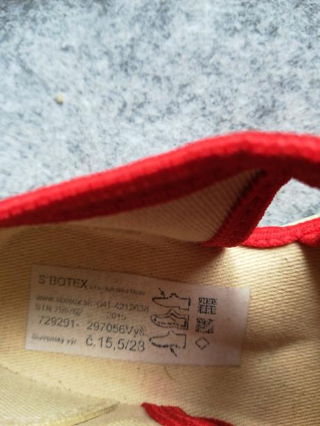 Papučky, s´botex,23