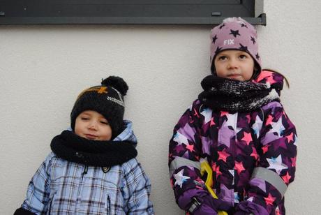 Čiapka a nákrčník lindex 116/128, lindex,116