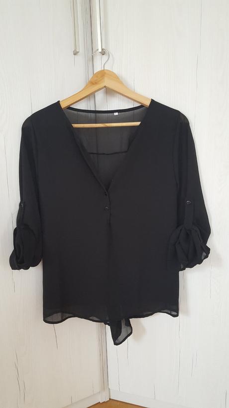 Cierna bluzka, s